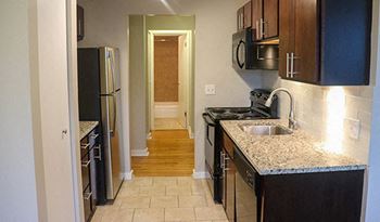 Renovated Kitchens at Reside at 2727 Apartments, Chicago, IL